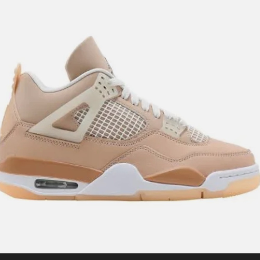 Jordan 4 Retro 'Shimmer' Tan Women's Sneakers